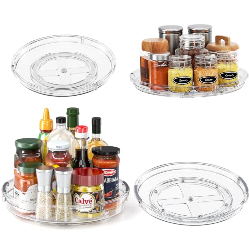 LAMU 4 Pack Lazy Susan Organizer Turntable for Cabin | All Products - Image 2