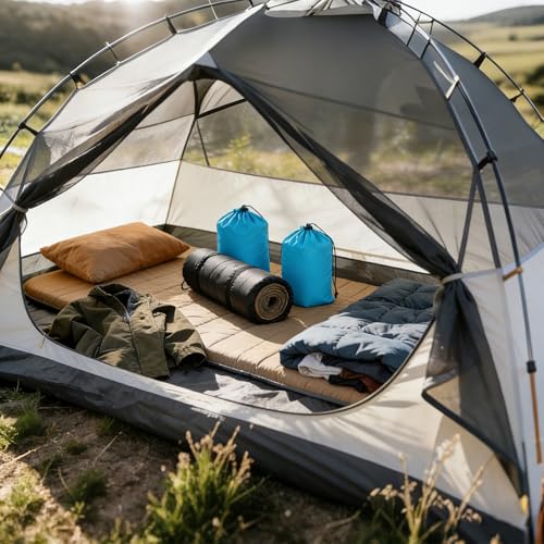 Quinnsus 2-Pack Stuff Sack, Waterproof Outdoor Storage - Image 7