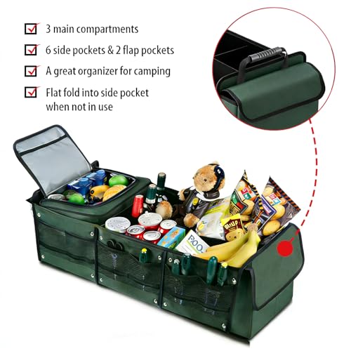 Car Trunk Organizer with Removable Cooler Bag | Home Organization - Image 4