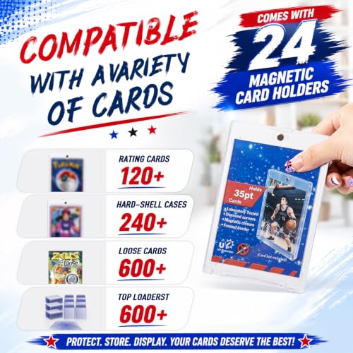 Trading Card Storage Box Top Loader Card Case for Sports - Image 8