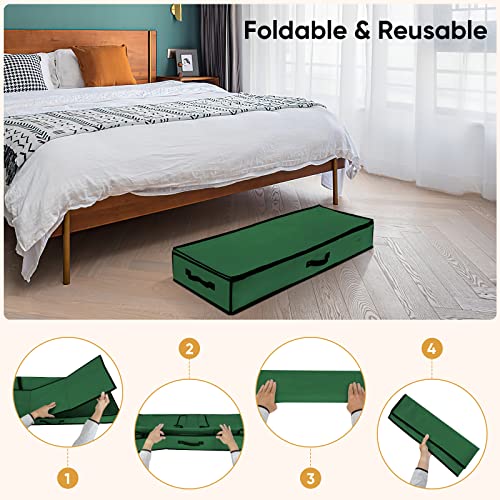BALEINE Wrapping Paper Storage Organizer, 40" Durable 600D - Image 7