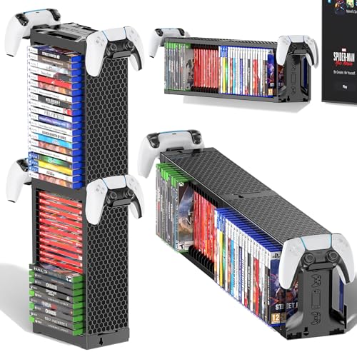 Video Game Disc Rack Tower Storage Holder Stand Univ | All Products - Image 2