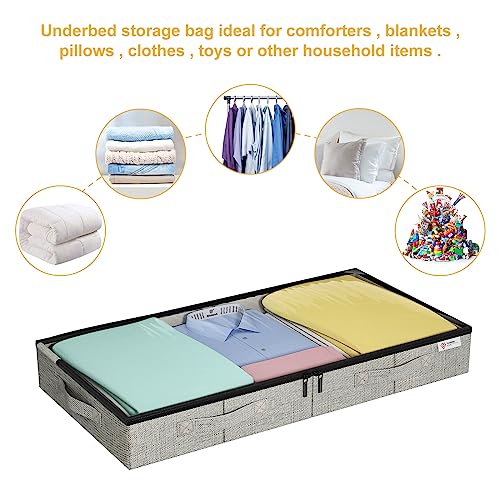 4.5 Inches Under Bed Storage Containers - Image 6