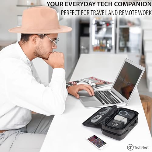 Travel Cable Organizer Case – Waterproof Electronics Storage Bag - Image 6