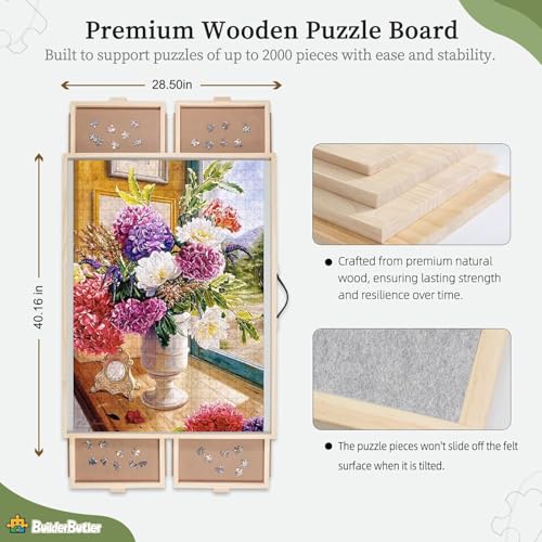 2000 Pieces 2-in-1 Tilting & Rotating Puzzle Board – - Image 3