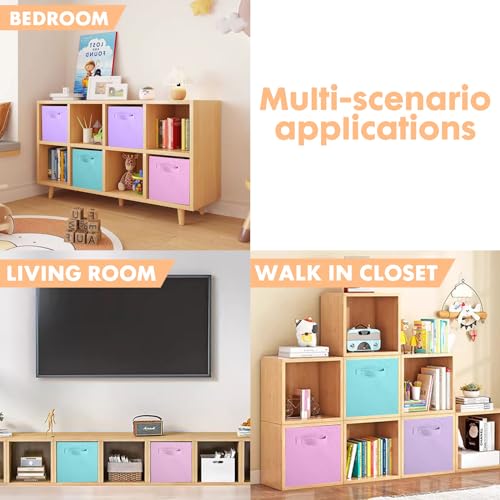 ShellKingdom Storage Bins, Foldable Fabric Storage Cubes - Image 7