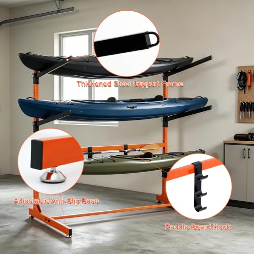 Grefinity Kayak Storage Rack, No Drilling - Image 6
