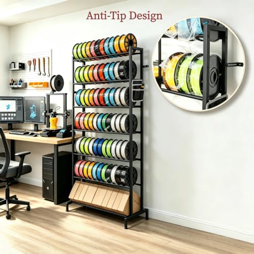 3D Printer Filament Rack 7 Tier, Filament Storage Rack - Image 3