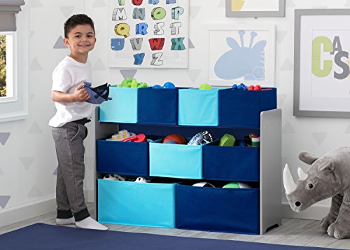 Delta Children Deluxe Multi-Bin Toy Organizer with Storage - Image 6