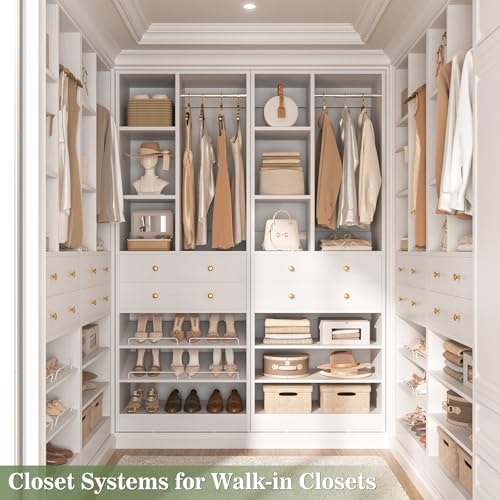 Besiost Closet System, 28"/2.4 FT Small Closet Organizer System - Image 7