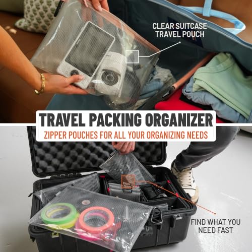 GOBAGS Air Production Multi-Size Clear Zipper Pouch | All Products - Image 4