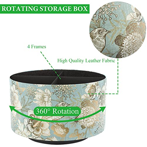 Round Leather Art Supply Organizer,Remote Control Ho | All Products - Image 4