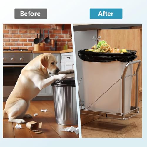 Pull Out Trash Can Under Cabinet w/ Soft-Close, Stai | All Products - Image 7