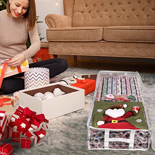 Wrapping Paper Storage Containers | Gift Wrap Organizer - Image 3