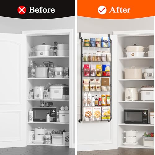 MIAOLI Over the Door Pantry Organizers and Storage, | All Products - Image 7