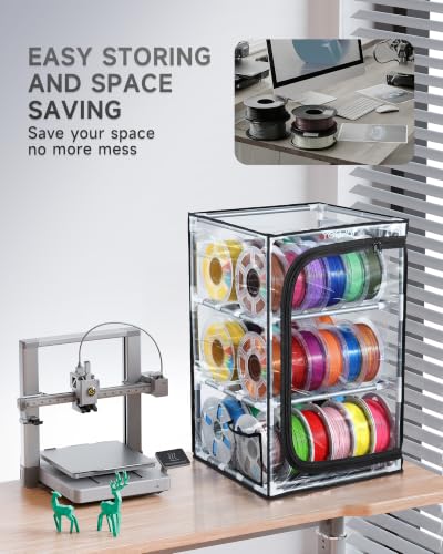 YOOPAI 3D Printer Filament Storage Box, 3-Tier Filament - Image 4