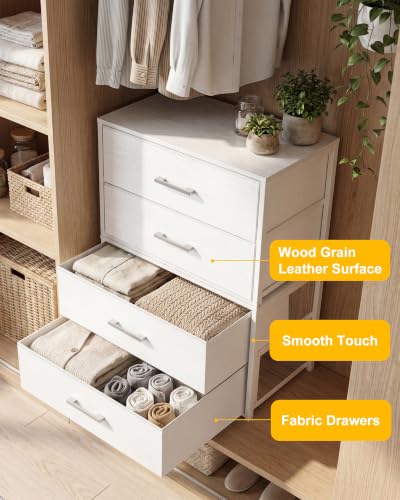 Fixwal Closet Drawers for Clothes, 2 Pack - Image 6