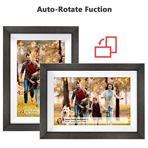 Frameo 10.1 Inch WiFi Digital Picture Frame，1280 * 800IPS HD - Image 5