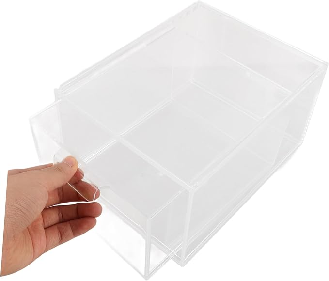 3pcs Stackable Drawer Organizer for Makeup and Storage Bins for Use Easy Access Capacity