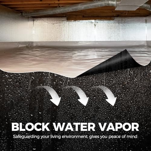 ALORAIR 14 mil Crawl Space Vapor Barrier 10' x 100' - Image 6