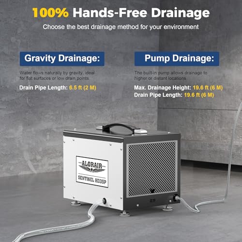 ALORAIR Smart Wi-Fi 70 Pints Crawlspace Dehumidifier - Image 5