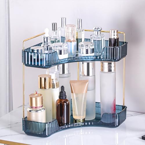 Corner Bathroom Counter Organizer Bathroom Countertop Shelf - Image 2