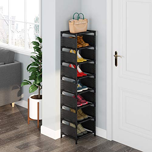 Tribesigns Vertical Shoe Rack, Narrow Shoe Shelf - Image 3