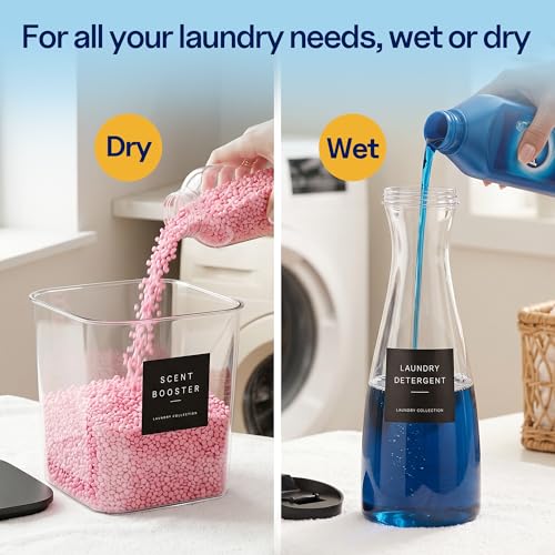 3+1+1 Pack Laundry Pods Containers & Dryer Sheet Holder & - Image 3