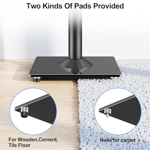 MOUNTUP Universal Speaker Stands Pair, 28.3" to 37.4 | All Products - Image 3