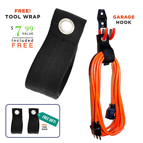 Garage Hooks, 12 Pack Wall Storage Hanger with 2 Extension - Image 5