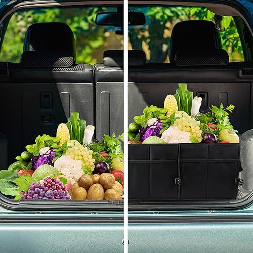 Large Trunk Organizer - 98L Collapsible Car Storage Organizer - Image 7