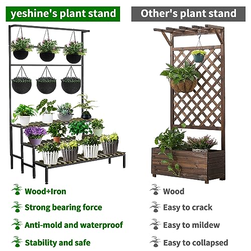 Large Plant Stand, Indoor Outdoor - Image 5