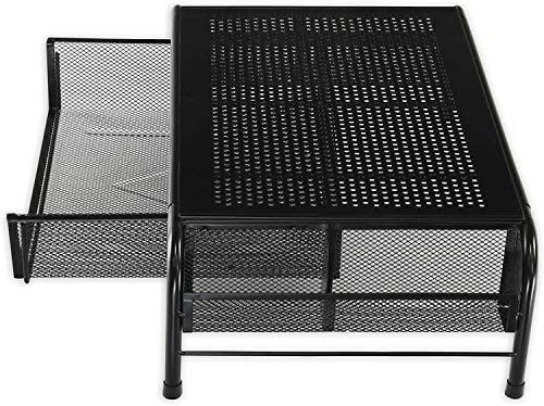 Simple Houseware Metal Desk Monitor Stand Riser w/ Organizer - Image 4