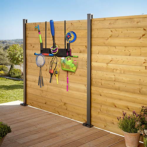 Poolmaster Outdoor Wall-Mounted Tool Organizer Rack - Image 5