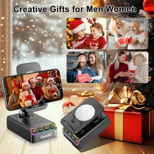 Adjustable Cell Phone Stand with Wireless Induction Bluetooth - Image 7