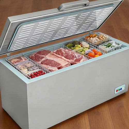 BESTYASH Freezer Partition Divider Wire Shelf Organizer - Image 6