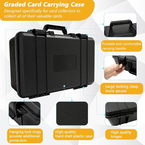 Graded Card Case, Trading Card Storage Box for Card Slab - Image 5