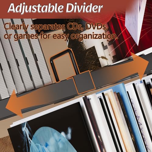 3 Tier Vinyl Record Storage Rack with Casters, Black Metal - Image 5