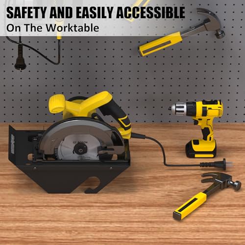 UNITEDPOWER Circular Saw Holder, Wall Mount Storage Rack - Image 8