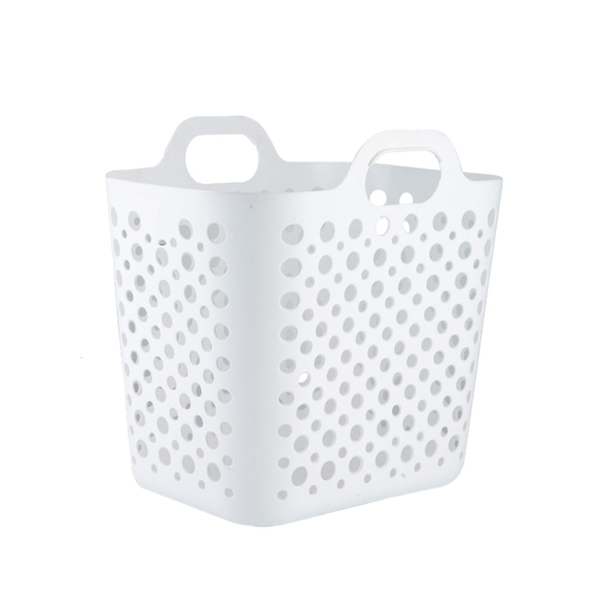 Portable Laundry Hamper with Handles - Foldable Rectangle - Image 1