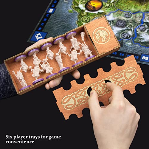 Wooden Organizer Compatible with All Blood Rage Expansions - Image 3