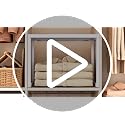 ThreeHio 2 Pack Stackable Closet Organizers and Storage Shelves - Image 8
