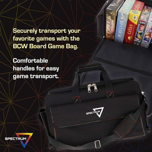 BCW Spectrum Board Game Bag | Durable Duffle for 6-8 Board - Image 3