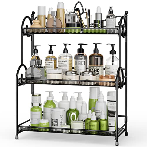 EKNITEY Bathroom Counter Organizer - 3 Tier Spice Rack(No - Image 2