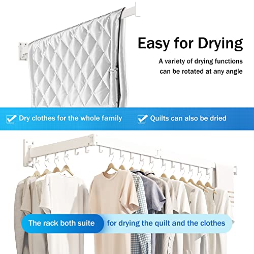Clothes Drying Rack Wall Mounted,Drying Rack Clothing - Image 5