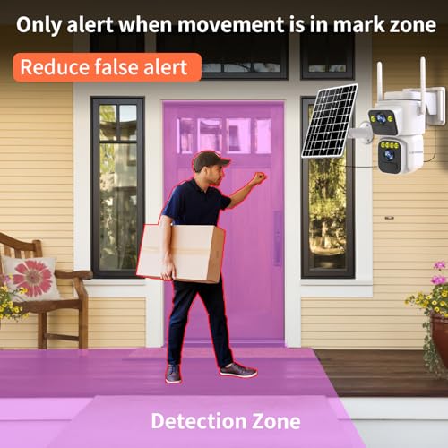 Luovisee Cameras for Home Security with Dual Lens,2.4G/5G WiFi - Image 6