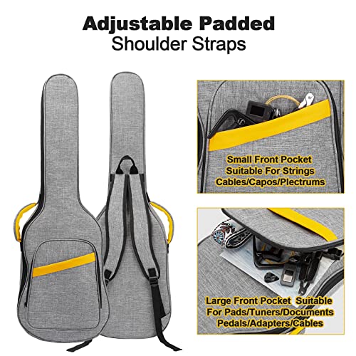 LETSROCK 38 40 41 Inch Electric Guitar Bag, Electric Guitar Case - Image 7