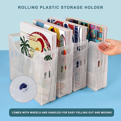 4PCS 12x12 Paper Storage, Scrapbook Paper Storage - Image 5