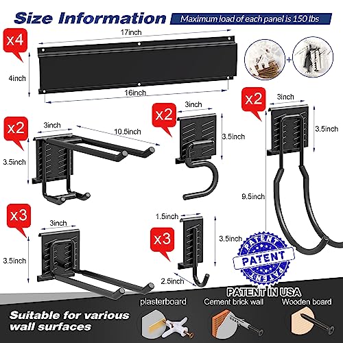 Sttoraboks Garage Tool Storage Rack, Heavy Duty Garage Storage - Image 3