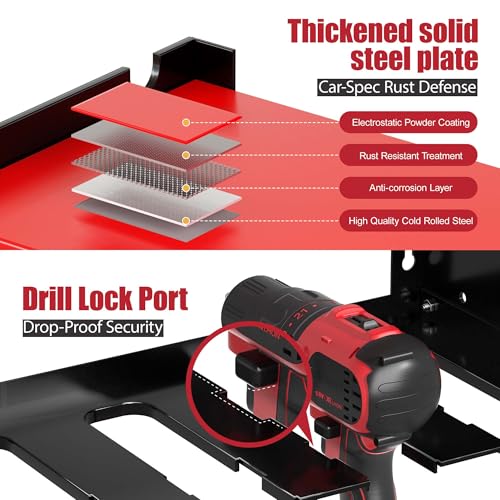 Spampur Fathers Day Gift – Power Tool Organizer Wall Mount - Image 7